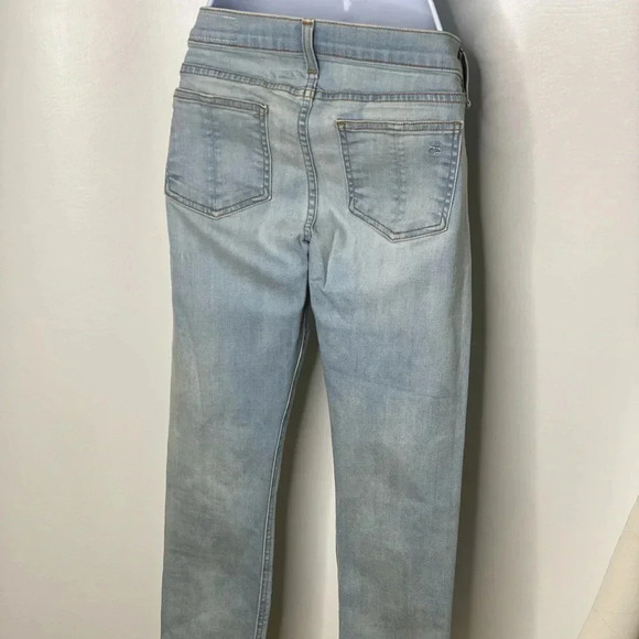 Rag and bone Capri jeans Sz 26 light wash - Picture 2 of 9